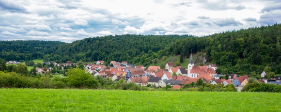 Hohenburg im byerischen Lauterachtal. Die vielleicht letzte Wochenstube der Großen Hufeisennase in ganz Deutschland. Foto: Christian Giese